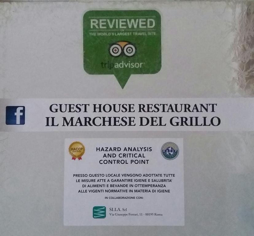 Guest House Il Marchese Del Grillo Rome Luaran gambar